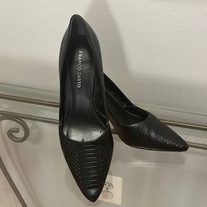 Franco Sarto Black Pumps - Size 9.5M